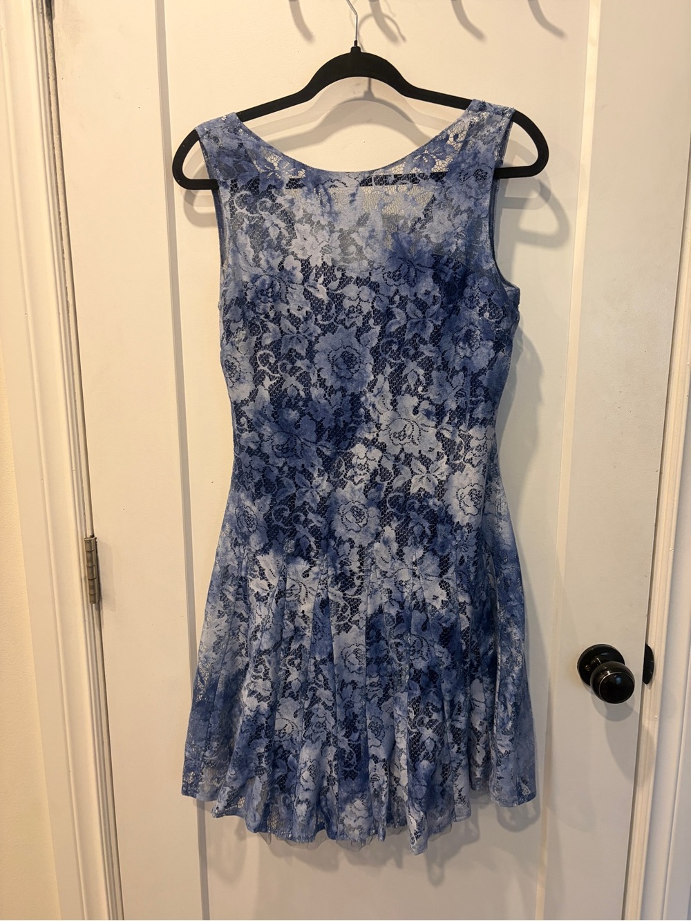 Betsy Johnson Blue Lace mini Dress